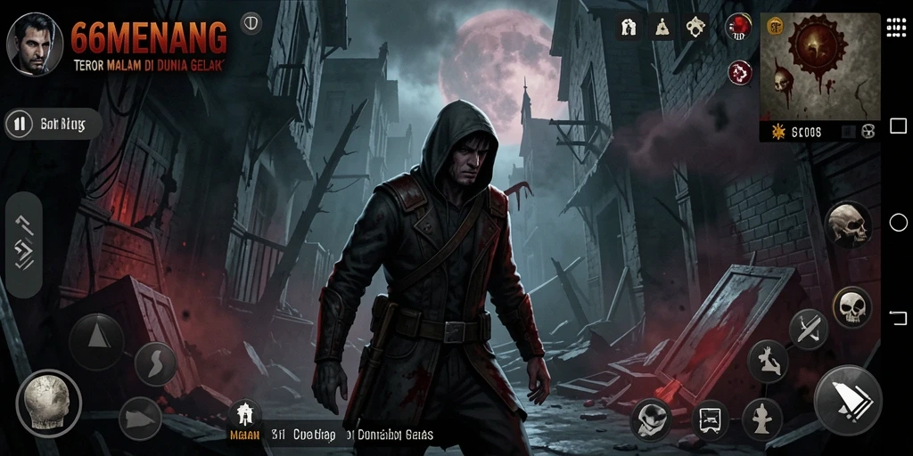 Gameplay yang mencekam dan menegangkan di 66MENANG.