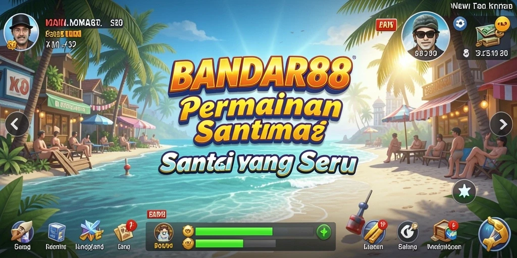 Screenshot utama BANDAR88 menampilkan keseruan gameplay Casual yang menghibur.