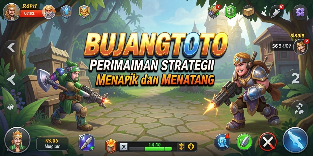 Tangkapan layar gameplay BUJANGTOTO yang menampilkan elemen strategi mengesankan.