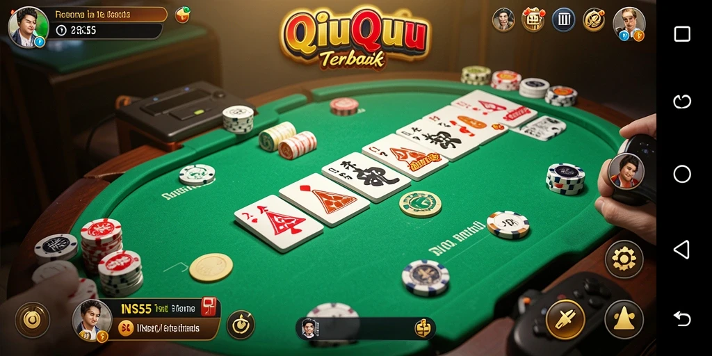 Tampilan gameplay QiuQiu yang menarik dan seru.
