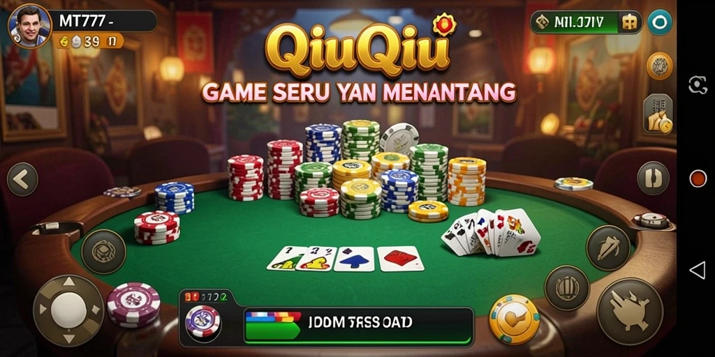 Menampilkan gameplay QiuQiu yang seru dan menarik.