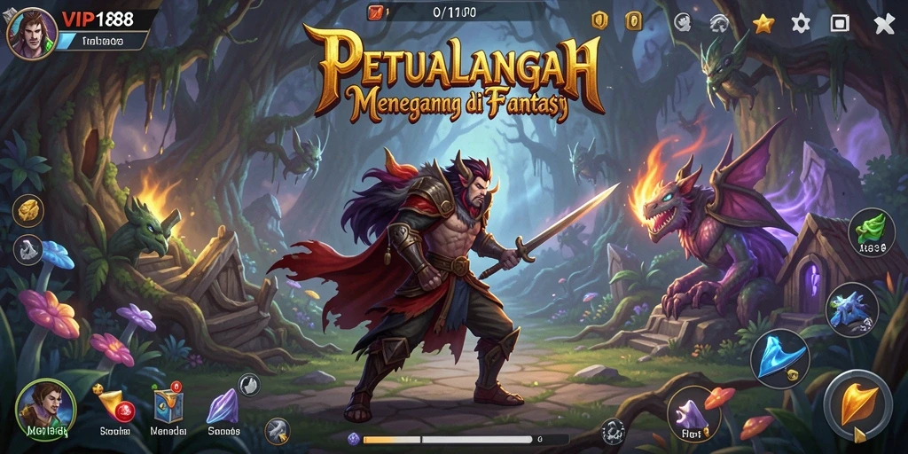 Screenshot gameplay <strong>VIP188</strong> menampilkan aksi seru dalam dunia petualangan.
