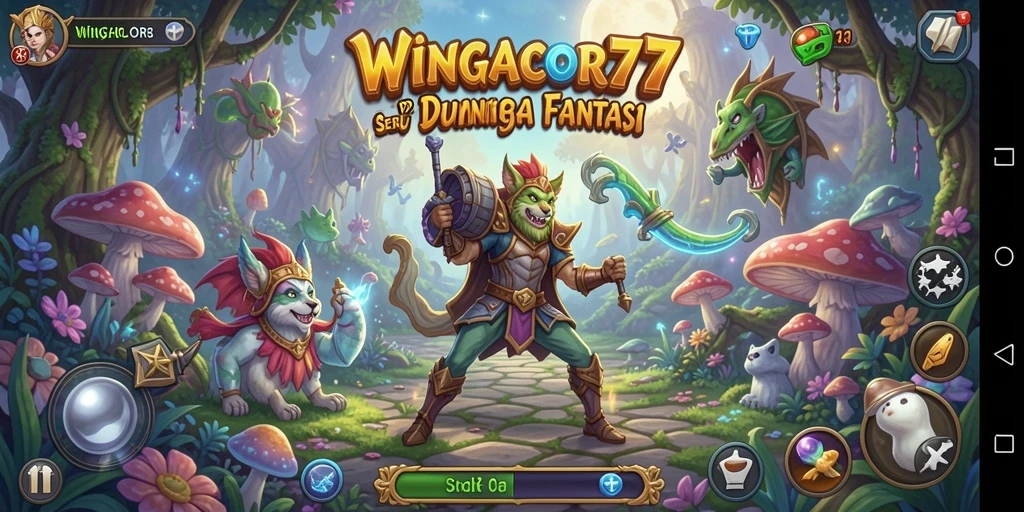 Screenshot gameplay WINGACOR77 menampilkan momen petualangan epik.